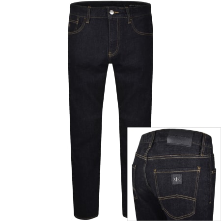 Armani Exchange J16 Straight Fit Jeans Blue Mainline Menswear